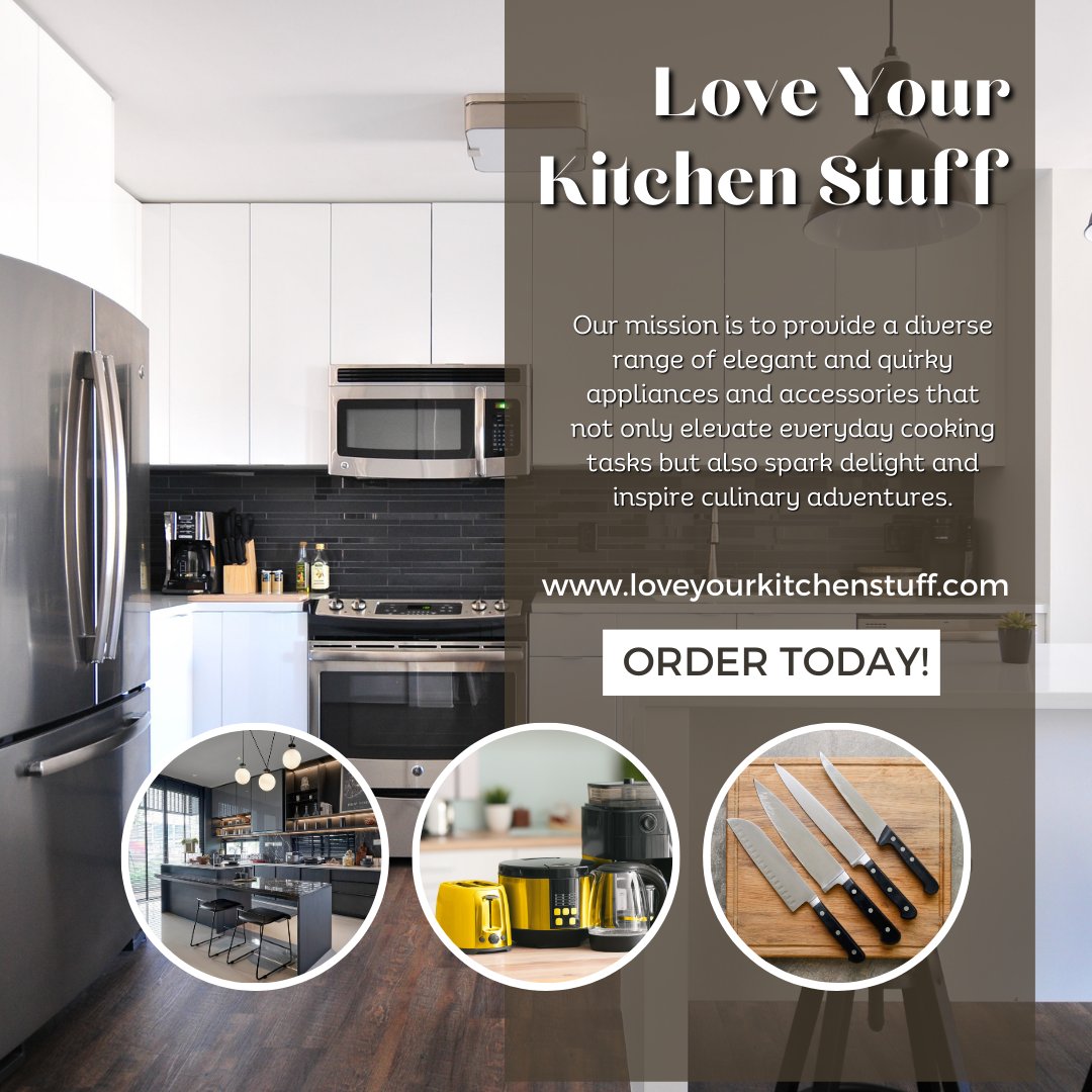 The kitchen is the heart of the home.  Find something to make yours special.

loveyourkitchenstuff.com

#kitchentools #kitchen #cooking #kitchenware #kitchendesign #kitchengadgets #cookware #kitchenutensils #kitchenset #chef #kitchenessentials #baking #knives #cookware #bakeware