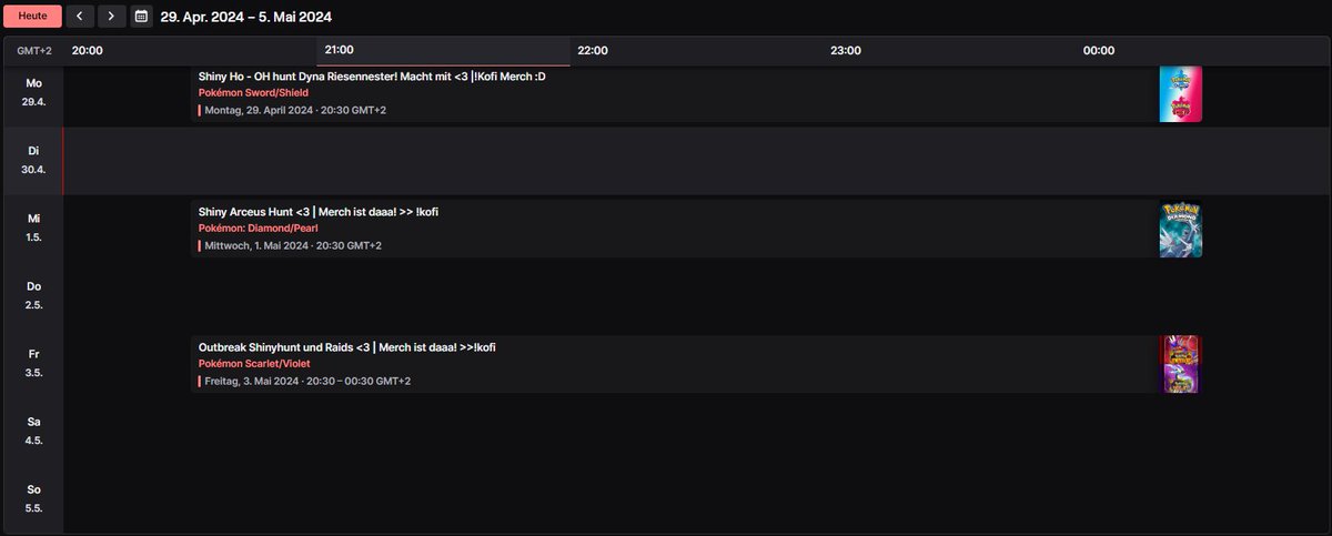 Es haben sich einige einen Streamplan von mir gewünscht. Dann probieren wir es noch mal :D

https//www.twitch.tv/anjunaut

#Anjunity #Streamplan #twitchstreamer #twitch #twitchtv #anjunaut #Pokemon #pokemonscarletandviolet #pokemonshieldsword #pokemonlegendenarceus
