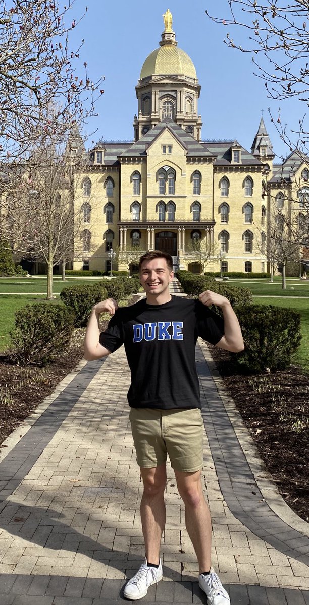 Hey! I’m finishing my last week of classes at Notre Dame, and in just a few months I’m off to start my PhD at the Duke University Integrated Toxicology and Environmental Health Program. I couldn’t be more excited for this next step :)

Go Irish…and Blue Devils!