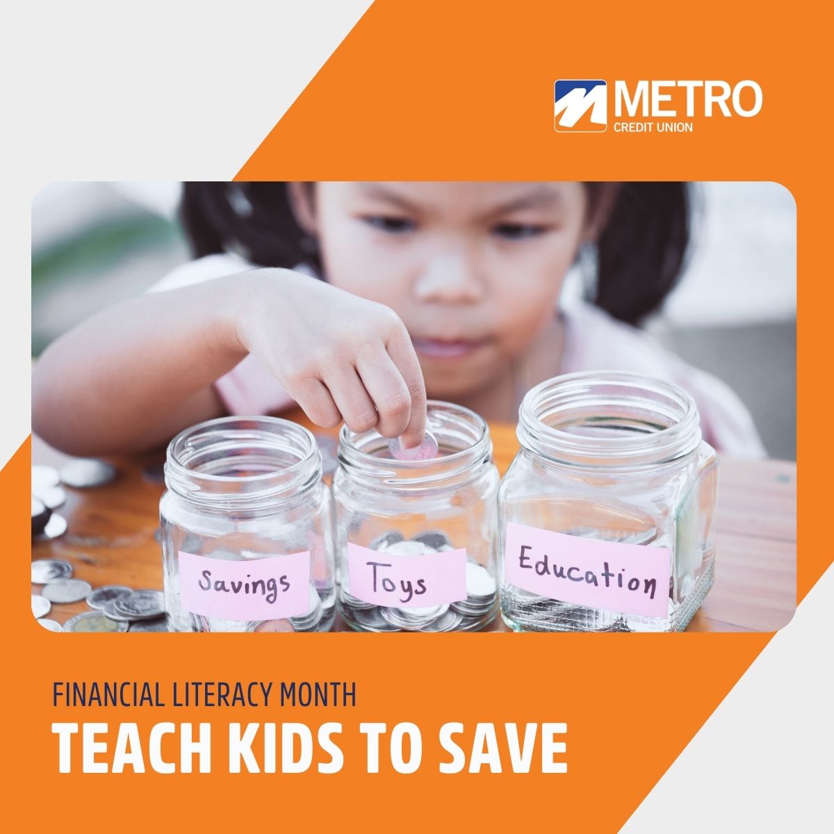 Explore Metro’s resources on #bankingbasics can help kids of all ages understand #moneymatters early. Teaching financial responsibility at a young age can help guide future generations to better $$ decisions: ow.ly/JteN50RrcnM