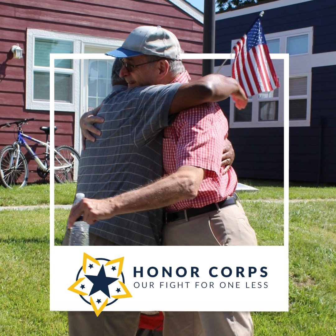 Honor Corps is a community of dedicated, action-minded individuals who commit to investing in the lives of Veterans. Your monthly gift helps us sustain the services offered to the residents of VCP Village and our walk-in Veterans. ow.ly/SfXe50RrctE