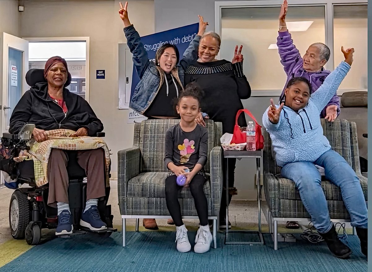 At Crescent Park, Teaching Artist Kim gets older adult and youth residents moving and celebrating their bodies in a twice-monthly dance class. #ChangingAging #PositiveAging #CreativeAging