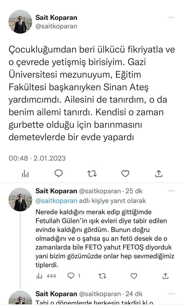 Lütfen aşağıda ki twitleri okuyun 👇#SinanATESicinAdalet