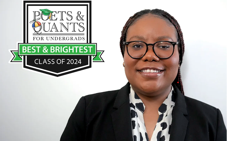 RBS_IDEA's tweet photo. The RBS IDEA Office is delighted to share that one of our RBS B-STAR students has been recognized by @poetsandquants as a 2024 Best and Brightest Business Major!
 
“Passionate about making my mark on the world while also staying true to myself.” - Chidinma Chigozie-Nwosu https://t.co/E3026gKfm3