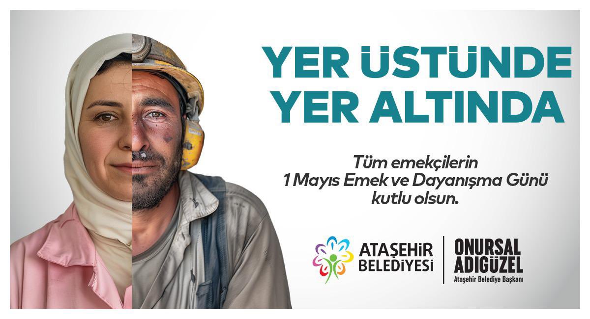 onursaladiguzel's tweet photo. Emeğe ve insan haklarına saygılı bir gelecek ümidiyle başta çalışma arkadaşlarımız olmak üzere tüm emekçilerimizin 1 Mayıs Emek ve Dayanışma Günü'nü kutlarım. 

Emeğin ve dayanışmanın yüceldiği nice 1 Mayıs’lara!

#Yaşasın1Mayıs https://t.co/uGrWwwVmfl