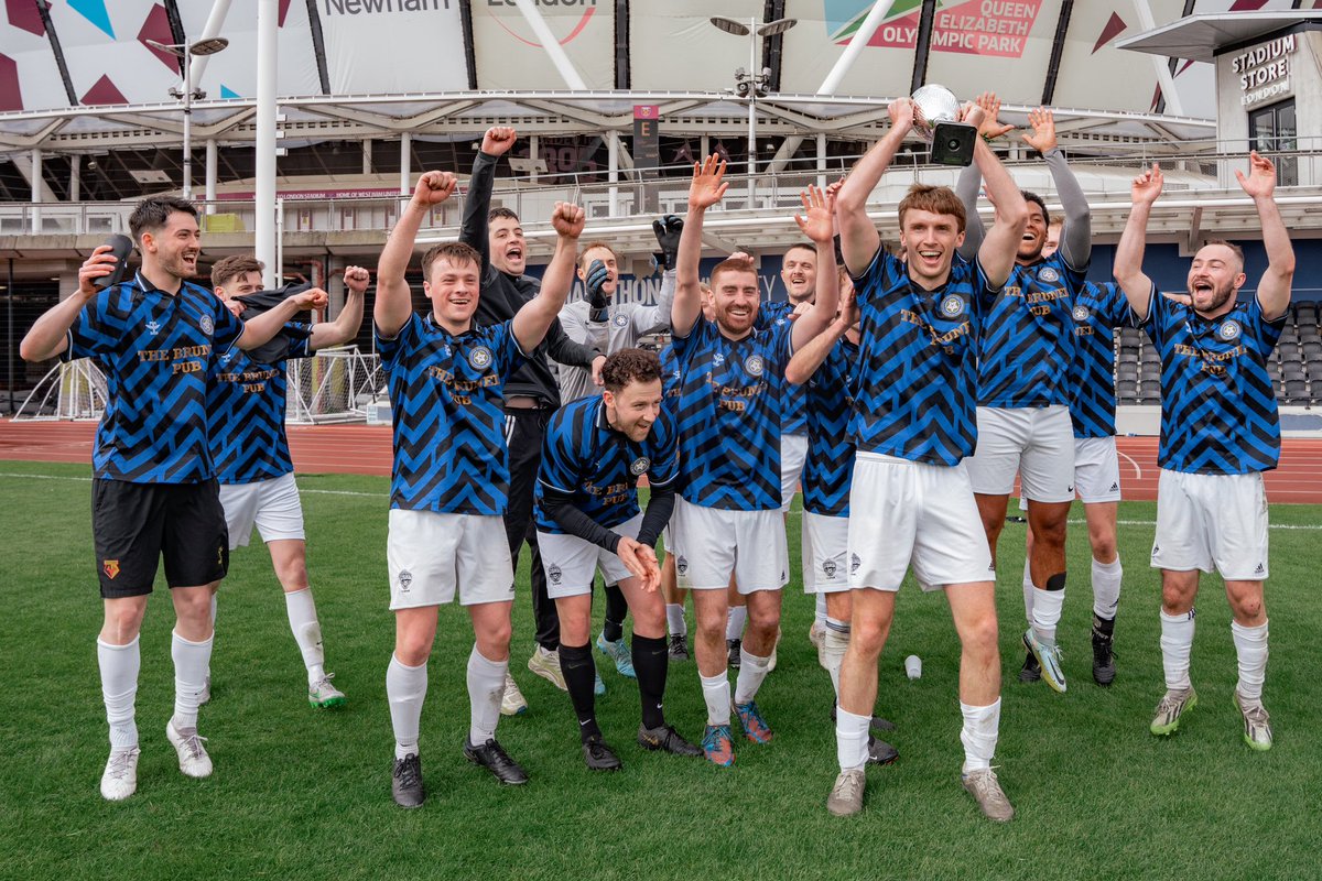 Your Central London Sunday League Cup Champions 23/24 💙🖤