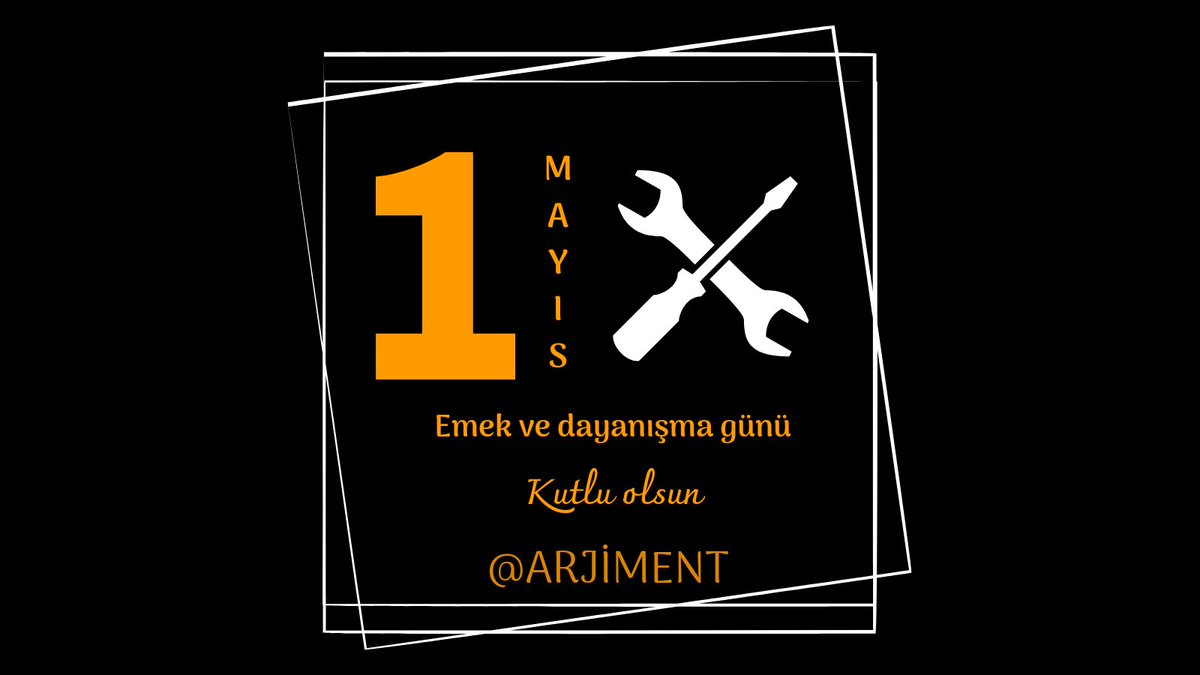 #1MAYIS İşçi ve Emekçi Bayramı Kutlu Olsun! 🇹🇷