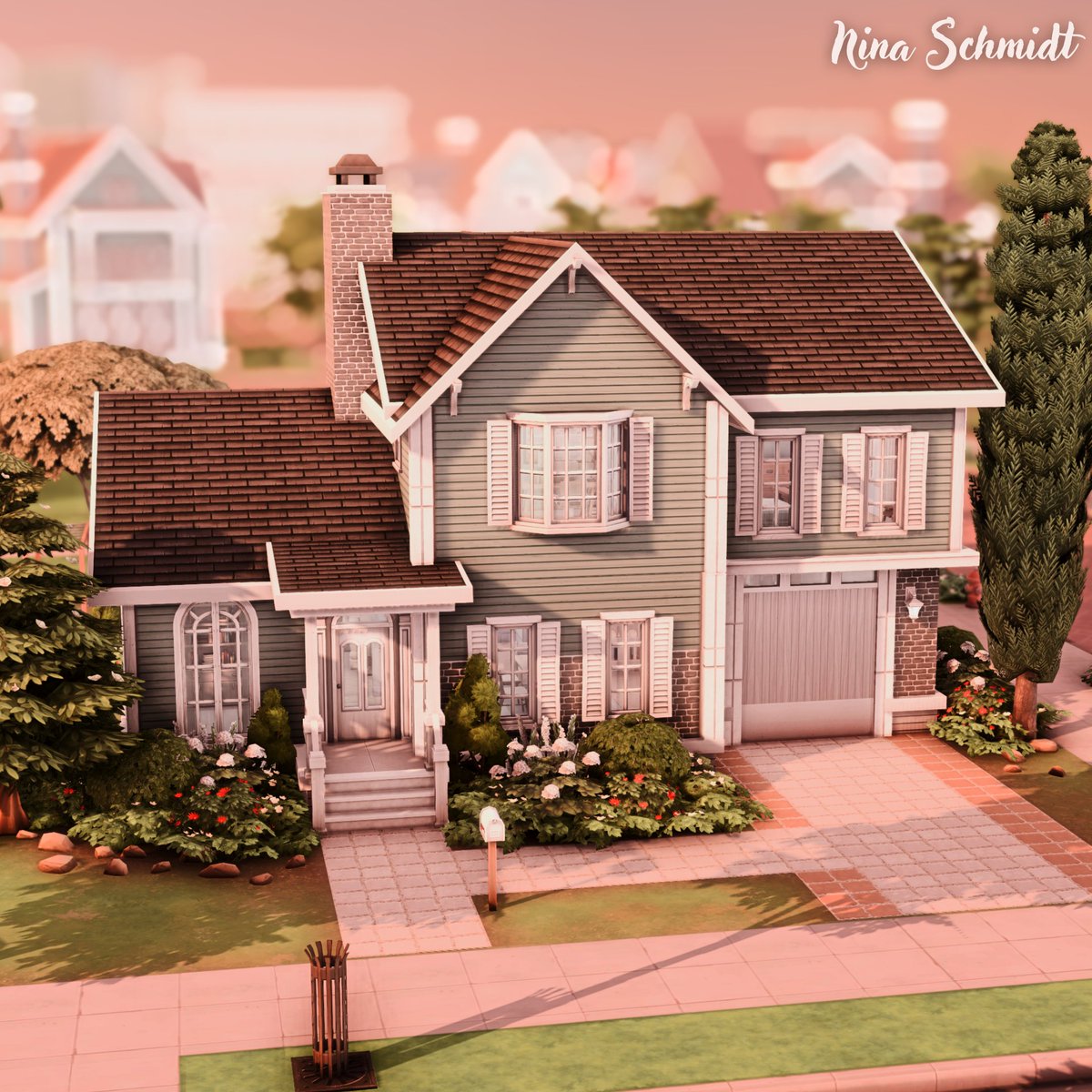BASE GAME NEWCREST FAMILY HOUSE 🏡 youtu.be/yH0D2nnqkVg

#TheSims #TheSims4 #ShowUsYourBuilds