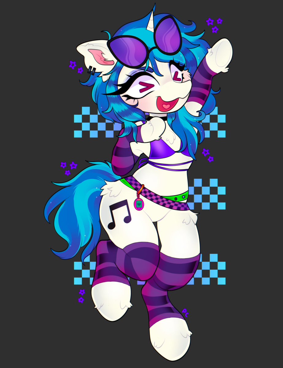 Vinyl Scratch because this account is so dead lmao 💜🎵