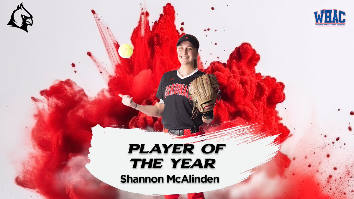 CUAACardinals's tweet photo. 🥎🚨ALL-CONFERENCE AWARDS🚨🥎

Shannon McAlinden - Player of the Year https://t.co/nYAZZxKB3i