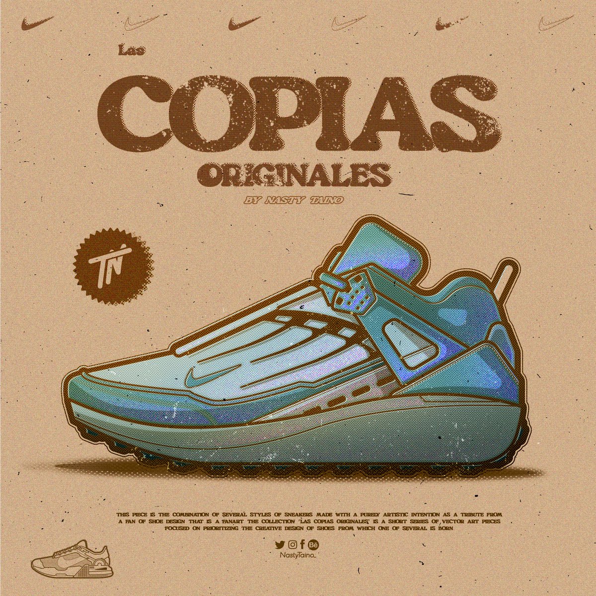 _LAS COPIAS ORIGINALES_BONUS  •

#Nike #sneakers #shoes #digitalart #digitalartwork #vectorart #photoshop