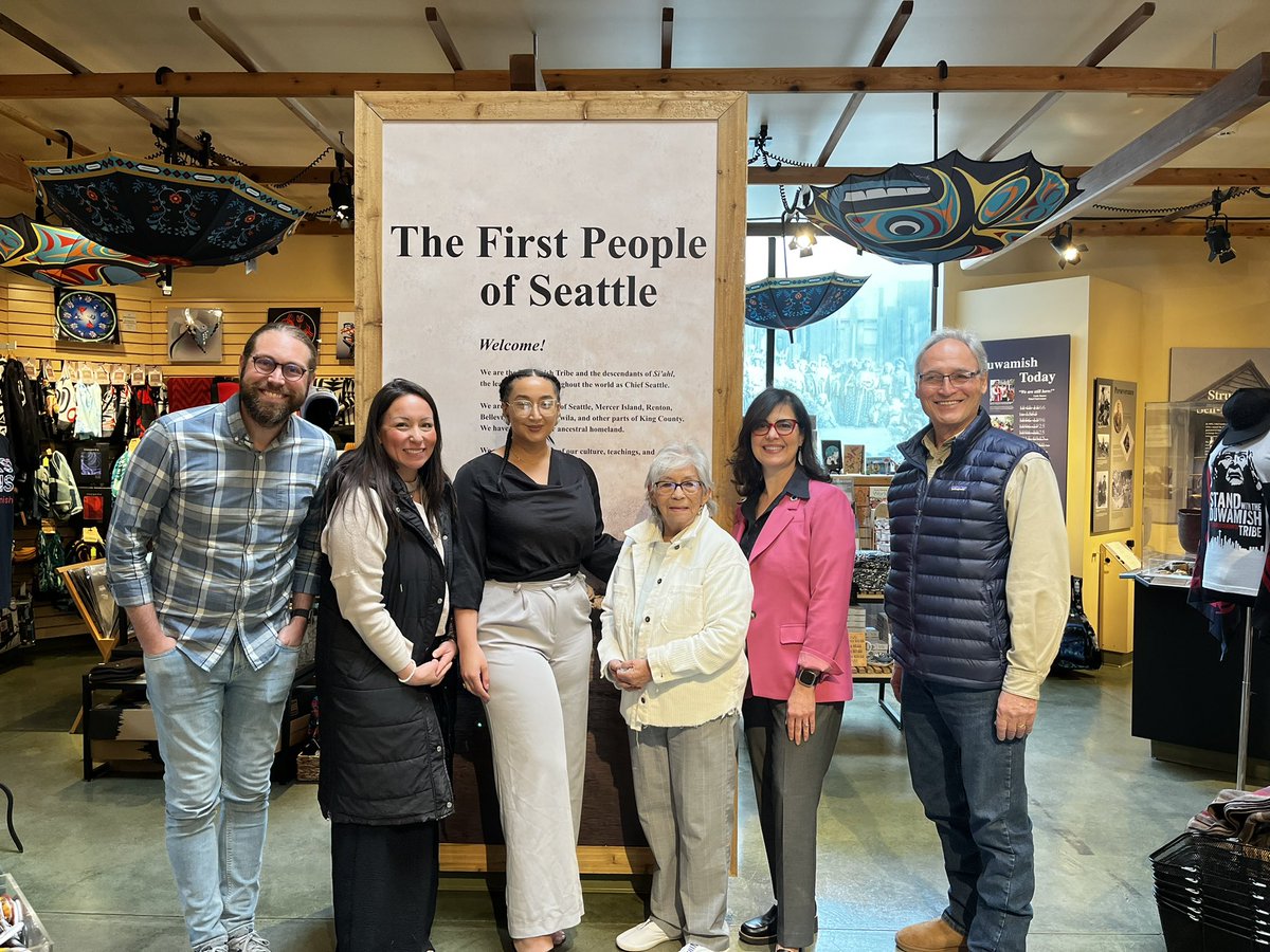 Thank you to the Duwamish Tribe for hosting me at the Longhouse today to follow up on the funding we secured for Tribal mental & behavioral health services in the 2022 budget. Healthcare is a human right, and it’s critical to have access to culturally relevant clinics.