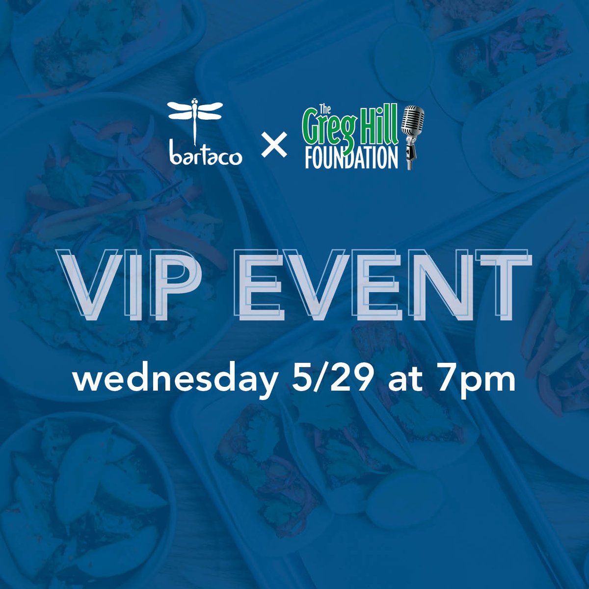 We'll be celebrating the grand opening of bartaco Fenway on Wednesday, May 29th at 7pm and we are inviting you to join us!! Tickets are on sale NOW🥂

*This event is limited to guests 21 years of age and older*

#bartaco #fenway #boston #greghill #tacos