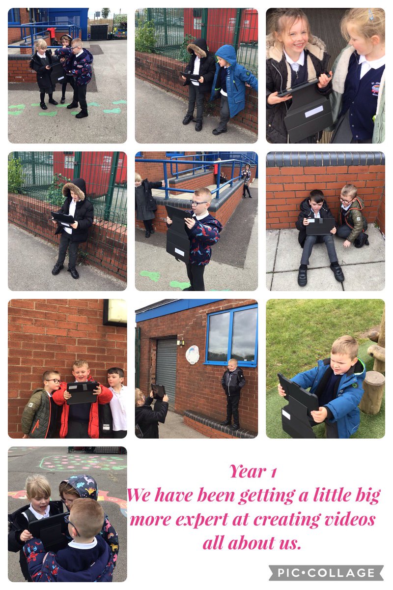 Year One have been getting, ‘A little bit more expert in… express themselves and explore their environment using video. Using iPad and the Camera and Clips apps, they’ll learn techniques for capturing moments on video. #TEAMHGSJ #Appleteacher #computing @QUESTtrust @CEO__Quest