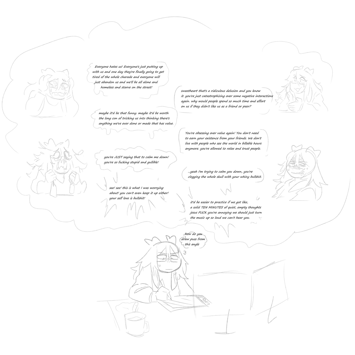 The girlies are fighting (endless playlist)