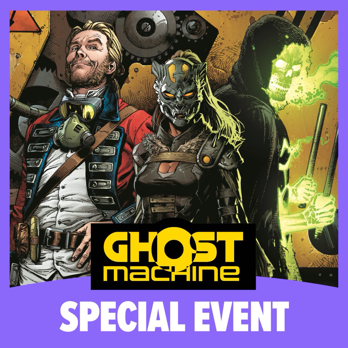 The creators behind Ghost Machine are coming to FAN EXPO with a special experience. Dine with industry giants like Geoff Johns and Jason Fabok at this intimate gathering and dive into the minds of comic legends. Book your spot now, seating is very limited. spr.ly/6017jGfxt