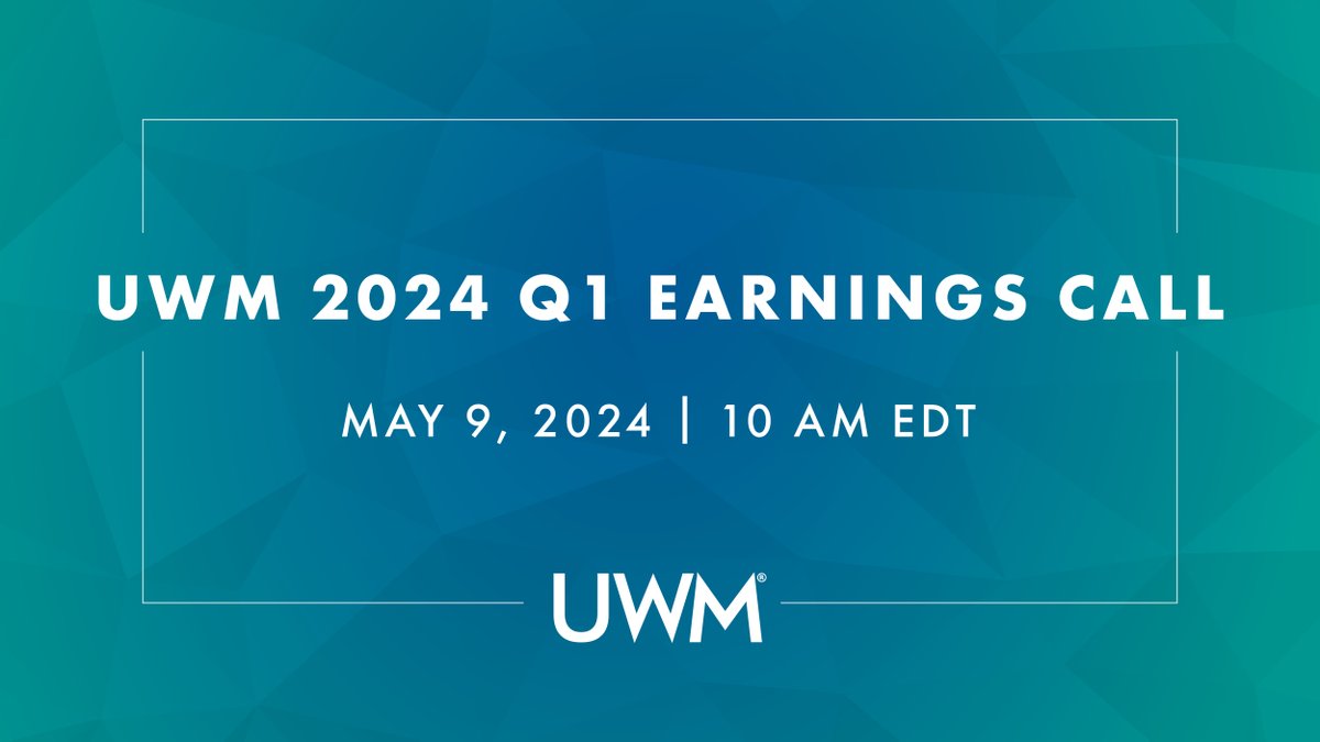 Tune in May 9 at 10:00 AM EDT for our 2024 Q1 earnings call. For details and webcast registration, visit: events.q4inc.com/attendee/81314…