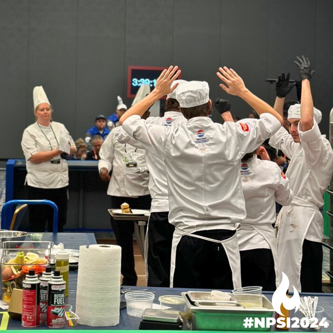 Congrats to #TeamNC from Asheville High School for representing NC with skill and dedication at #NPSI2024 in Baltimore! Our team competed against 400 students from 48 states. Learn more about the @ProStart Program at ncrla.org/ProStart #ROADTONPSI #NCRLA @WeRRestaurants