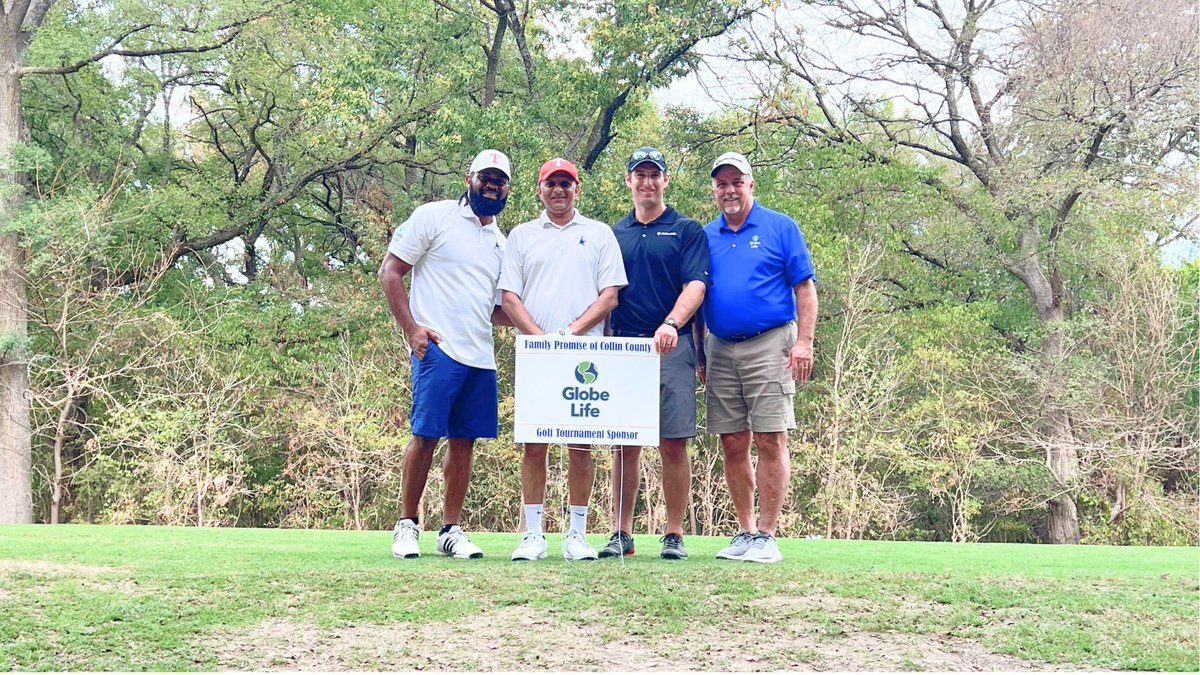 Globe Life proudly supported Family Promise of Collin County at its annual Funds for Families golf tournament. Funds will help transform the lives of local families experiencing homelessness. #MakeTomorrowBetter