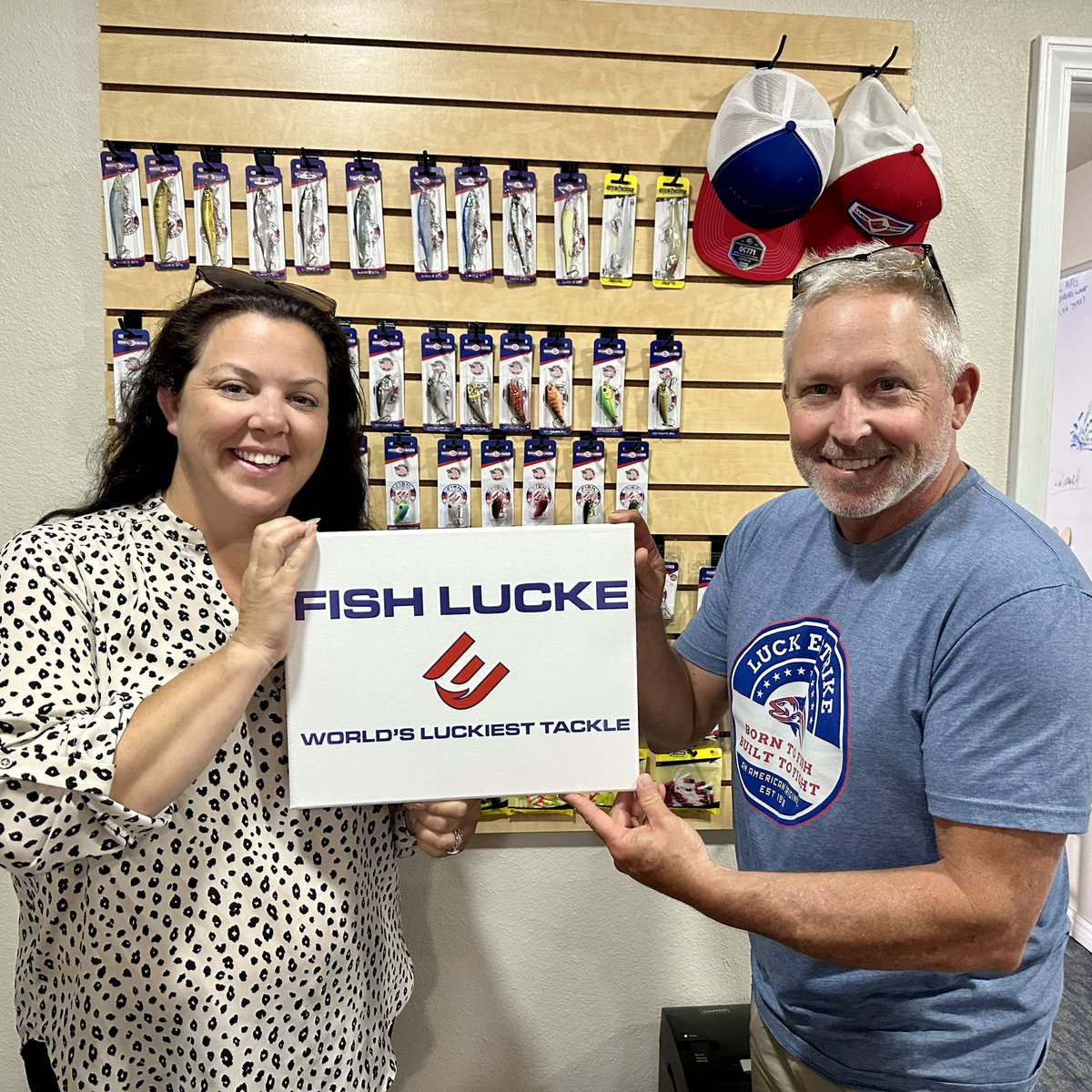 Another fun shot from Krystal Keith’s visit! 
luckEstrike.com 

#krystalkeith #krystalkeith #krystalkeith #fishlucke #worldsluckiesttackle #walleyefishing #tackle #crappiefishing #tobykeith #fishing #lures #baits #luckestrike #bassfishing #troutfishing #greenwoodarkansas…