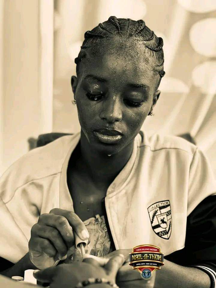 Jos has really tried to help Lisha Dachor achieve her  Guinness record for the longest painting of artificial nails. 

 the retweets, reposts, and support have been wonderful. She should be trending number 1 on X by now, but she is not due to the insufficient number of retweets.