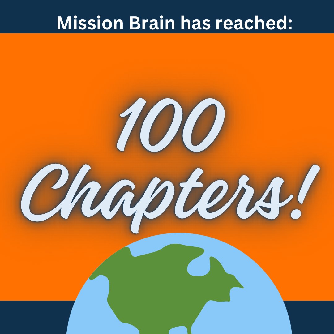 With 100 chapters worldwide, our mission grows stronger. Contact us today to join the movement and start a chapter in your area. #MissionBrain #Empowerment #JoinUs @aprilswrld @michael_t_lawton @doctorqmd