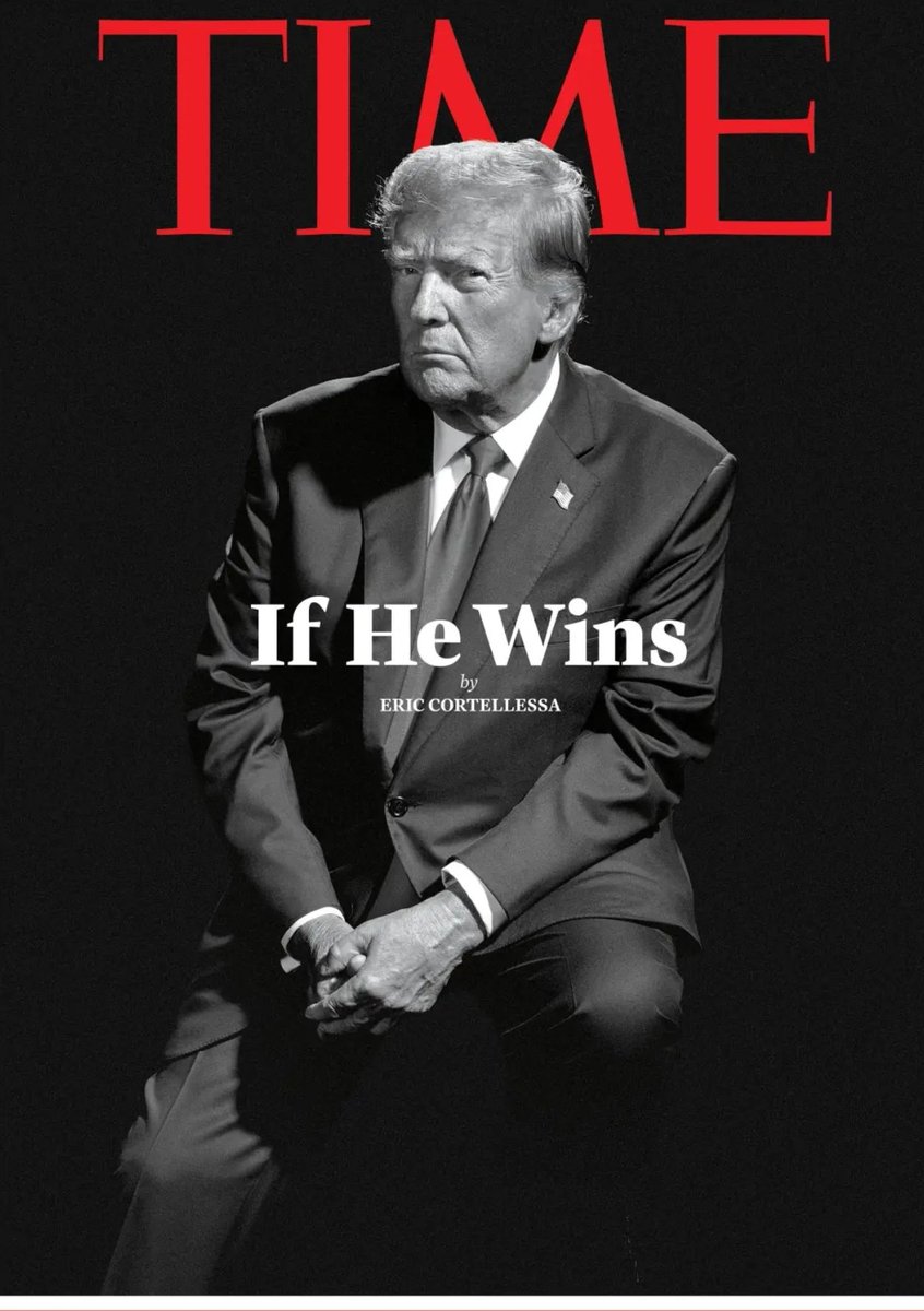 Their Fear Is Real - #VoteTrump24 #jeronedavisonforcongress #AZCD4
Time Magazine 'If He Wins*
1. We get our courty our back
2. We close our border and send illegals back
3. Focus on America First
4. Renew oil contracts and drill
5. Restore tax cuts for all
6. Send criminals to