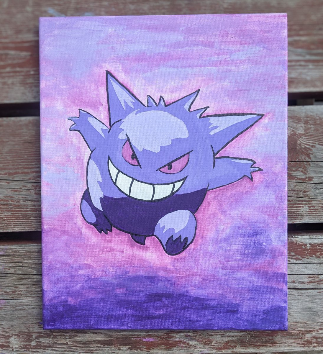 Next #pokemon #paintparty at @onthedrawllc . Date to be announced. 

#gengar #gengarpokemon #pokemonpainting