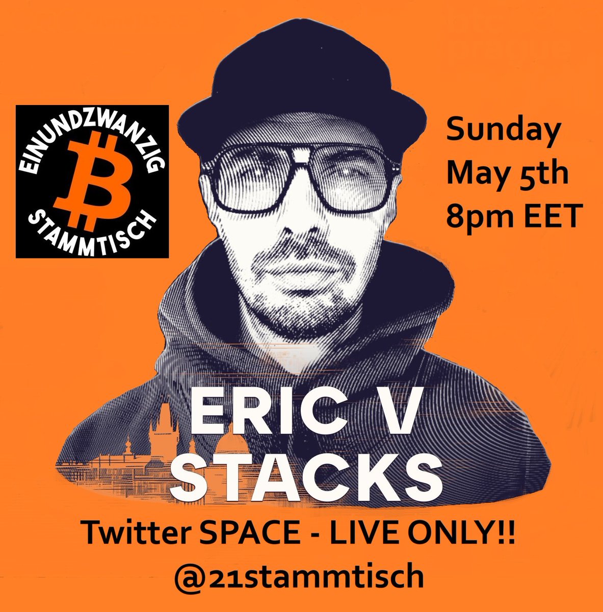 Stammtisch #143 ⚠️Just LIVE⚠️ Sunday 8PM (EET) With us on Sunday @EricVStacks What does it mean to be him? weedfarmer/father/husband/philosoph Don't miss out on this one, because afterwards will be #norecord available 😉👀 Set your ALARM HERE 👇🏻💨👇🏻🚭👇🏻…