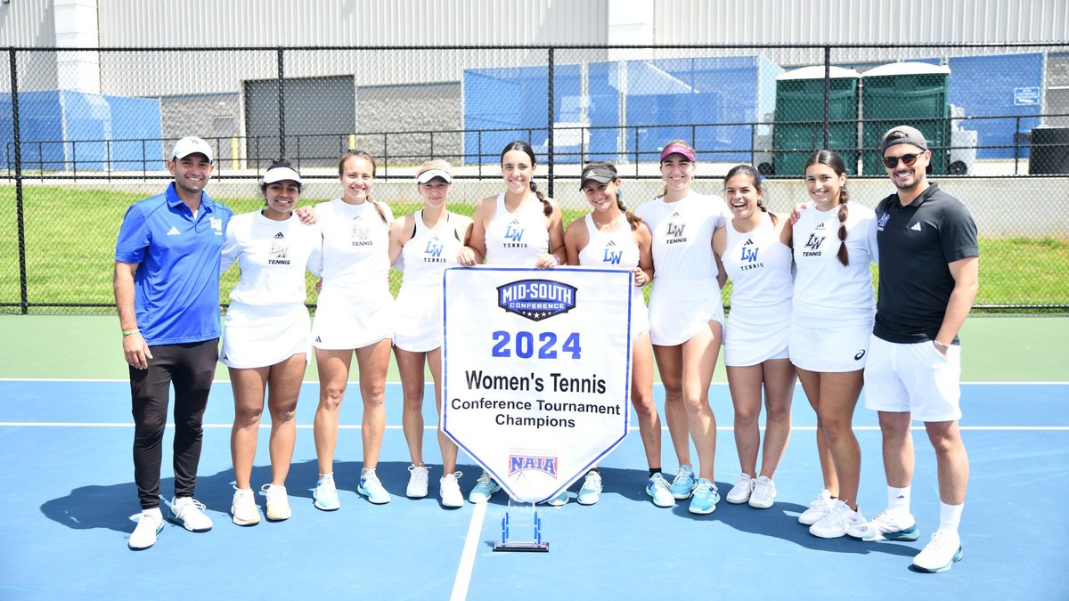W🎾
The 2024 women's #NAIATennis Championship Field has been released! Click below to find out which teams were selected and are heading to Mobile...

Full story-> naia.org/sports/wten/20…

#PlayNAIA #CollegeTennis