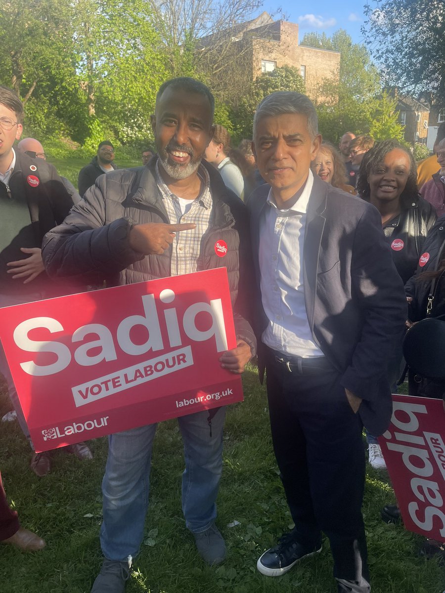 It was a wonderful to meet you again!

Vote @SadiqKhan 🌹✅
Vote @UKLabour   🌹✅

No 🆔 No vote!

You can use expired Passport/ 🆔 while voting 
Reference 👇
gov.uk/how-to-vote/ph…

@CamdenLabour 
@BHTLabour 
@HampsteadLabour 
#suleimanosman