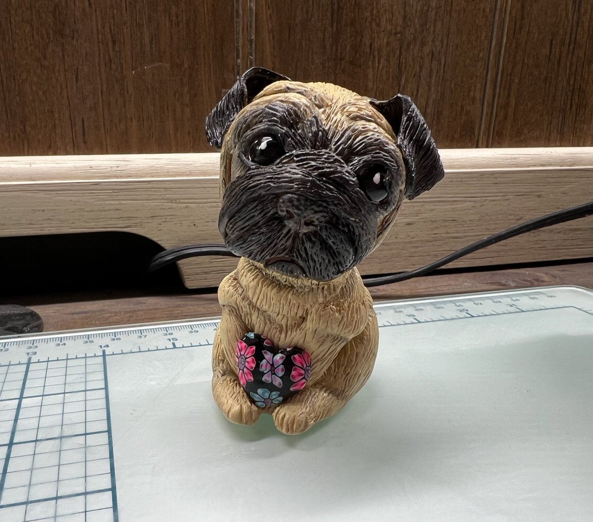 Looky at this little cutie! We helped momma make it in her studio!😍🥰🥳🐾😘
#TurboTugandTink