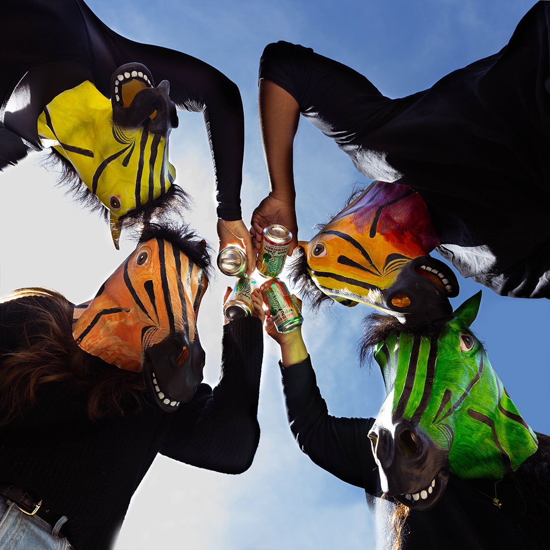 POV: Your four favorite zebras convinced you to go out for happy hour. Which Green Zebra flavor is your favorite? We wanna know!