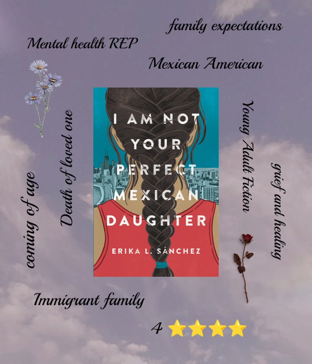 I AM NOT YOUR PERFECT MEXICAN DAUGHTER 
#BookTwitter #books #booktwt #BooksWorthReading #comingofage #mexican #bestbooks #aprilbooks #lovebooks #booksbooks #MentalHealthMatters #bookstagram #bookslover #ilovebooks #bookish #art