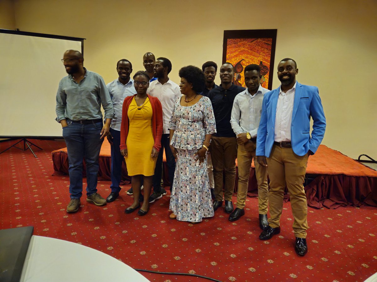 Innovation at work. I am excited to get up and go to work, as Minister for STI because each day, you see its fruits in young people like these. Meet AURI's young techs making Uganda's technologies to the world.