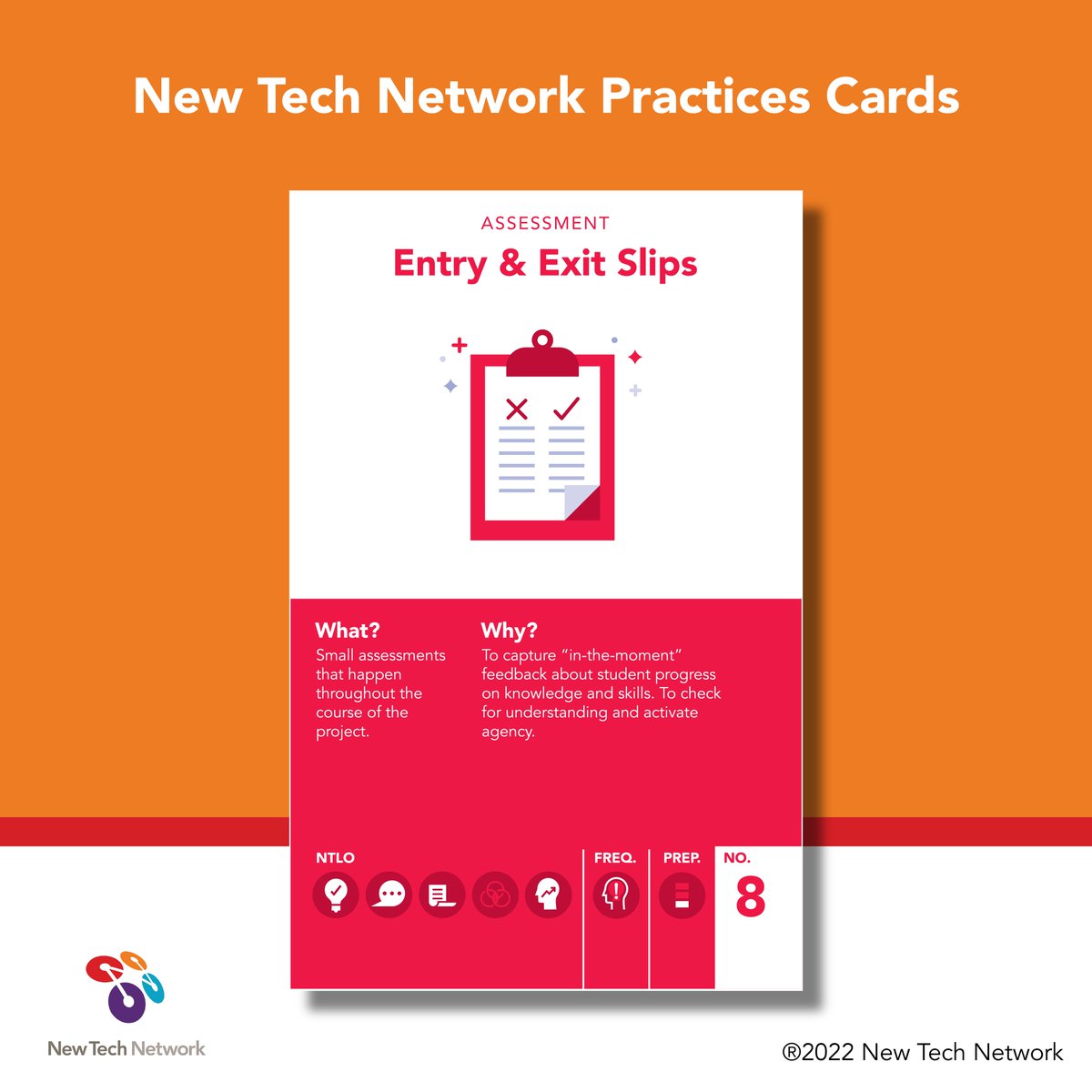 Trying to build more formative assessments in class time? Entry/Exit slips are a great way to quickly capture 'in-the-moment' feedback about learner's progress for all ages. Check out The Teacher Toolkit's video and templates for entry tickets. bit.ly/3TAxRBM