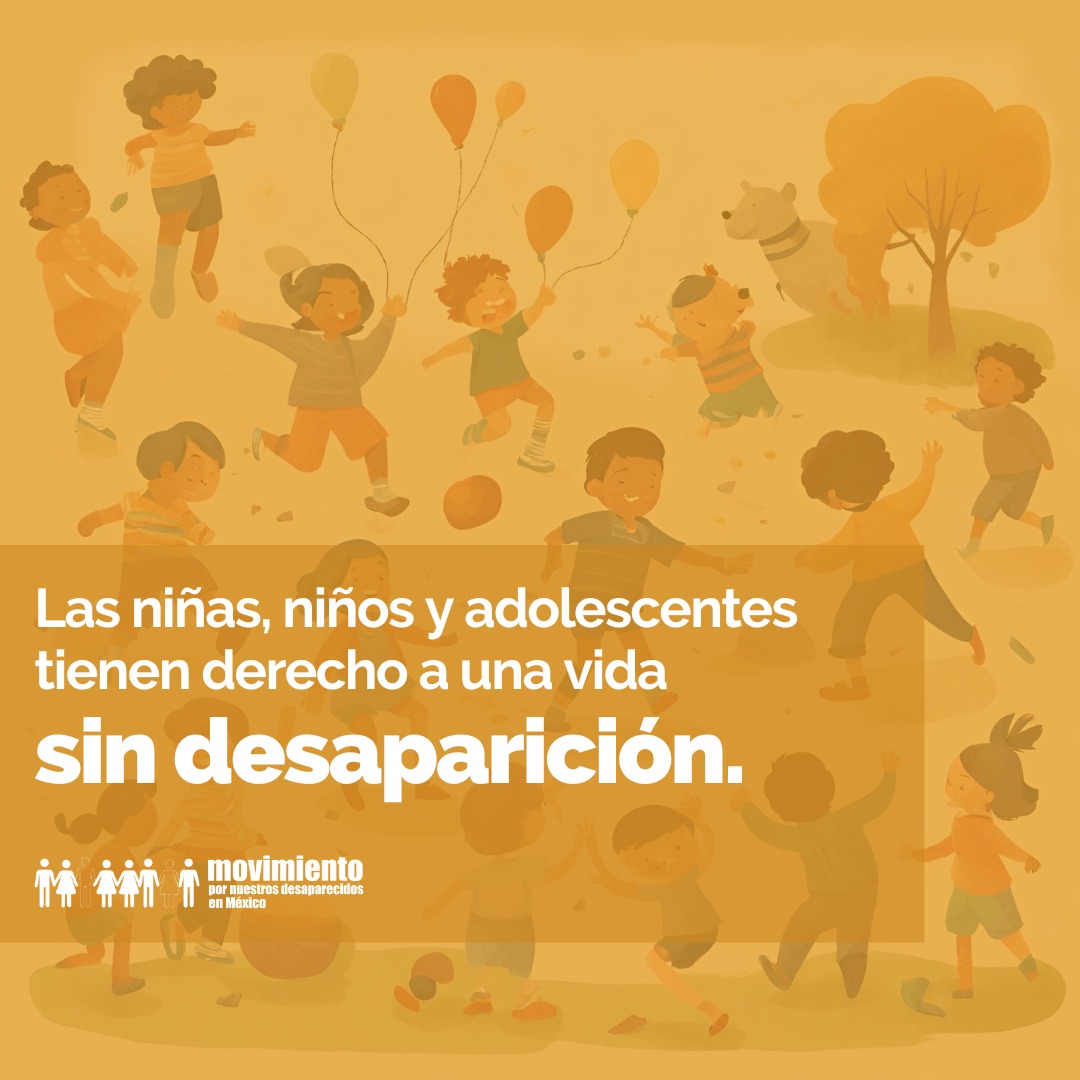 Este #DíaDeLaNiñez, recordamos a cada niña, niño y adolescente afectadx por las desapariciones en México; Informe de la Red por los Derechos de la Infancia en México: 📷 bit.ly/InformeRedim 📷 bit.ly/ChuchiCacomixt…