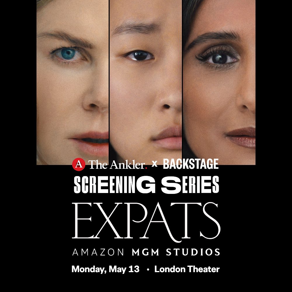 On May 13, join us and @backstage for a special Expats screening and Q&A. Our @kateyrich will interview Lulu Wang and @sarayublue about the series’ subtle shifts between blame and accountability through stories of grief and loss. eventcreate.com/e/anklerxbacks…