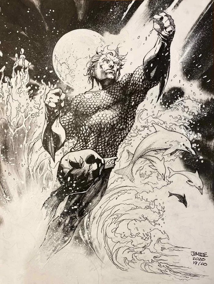 Aquaman #comicbooks #dccomics #aquaman #comicart #artistonx @JimLee