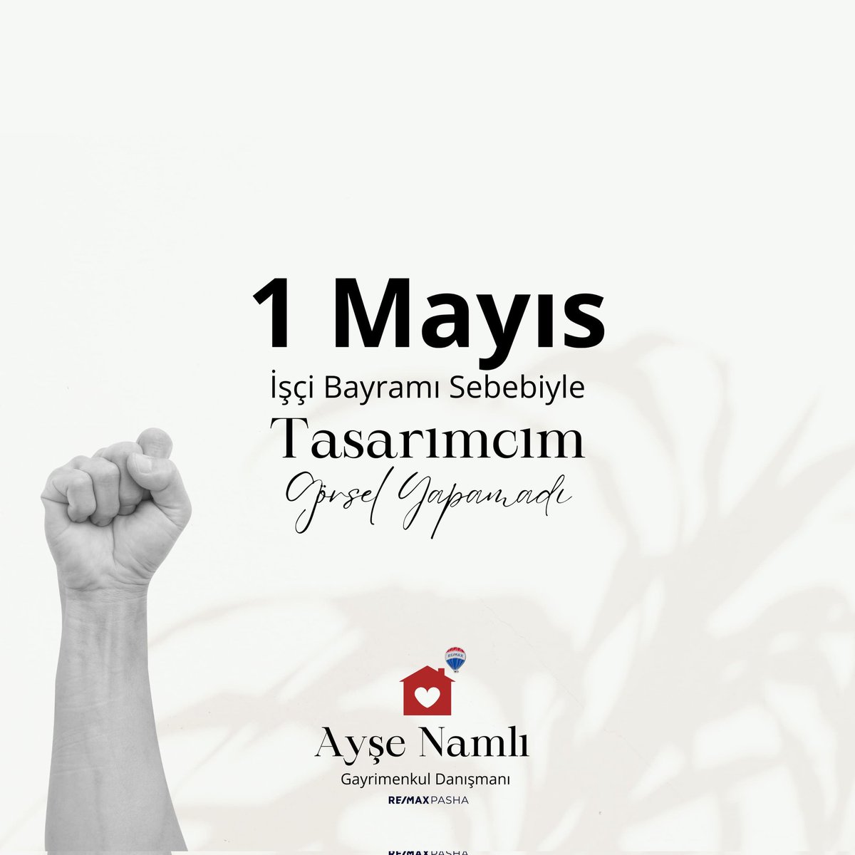 BirMayıs Özgürlüğün,umudun,emekçinin günü kutlu olsun.✌️👊 #1MAYIS