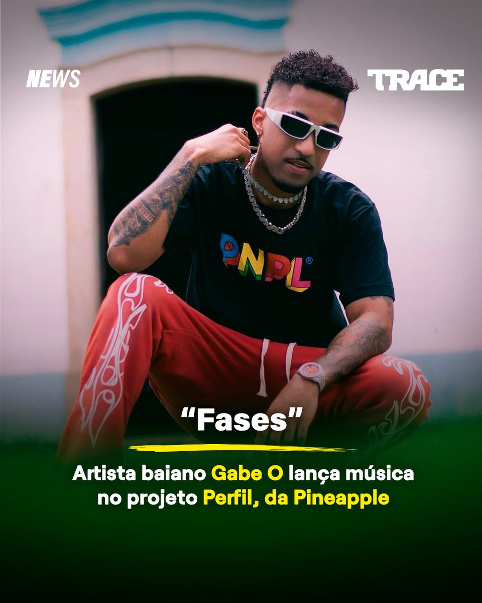 🚀🎤Já escutou 'Fases'? É o novo single de Gabe O, na 94ª edição do projeto 'Perfil' da Pineapple!🎶✨

Confira em nosso site!
br.trace.tv/musica/gabe-e-…

#GabeO #Fases #Perfil94 #Pineapple #Trap #RapNacional #TraceBrasil