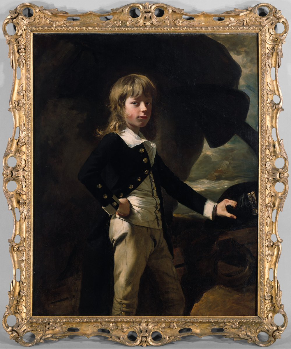 Midshipman Augustus Brine Painting by John Singleton Copley, 1782. MET (ID: 43.86.4)