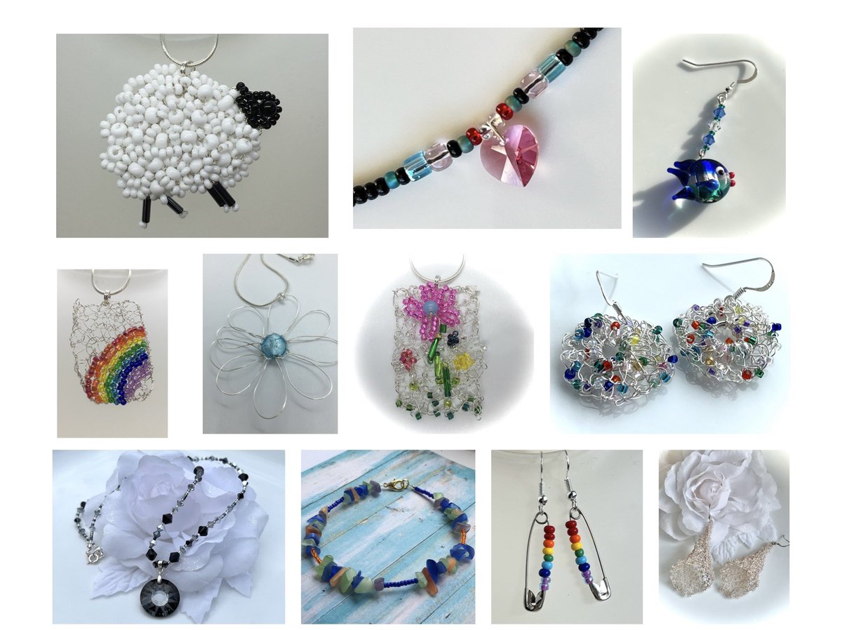 Whatever the occasion, casual or formal daytime or evening, indoors or outside I have, or can make, unique beaded jewellery to suit your style angelasmith.co.uk #sbswinnershour