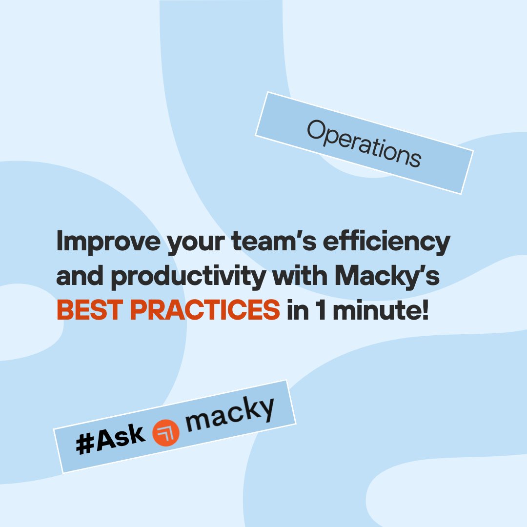 As an AI Business Consultant, Macky offers tailored best practices to enhance finance, driving efficiency and productivity. Seamlessly integrating AI innovation with traditional consulting wisdom, Macky delivers actionable insights with a simple query.