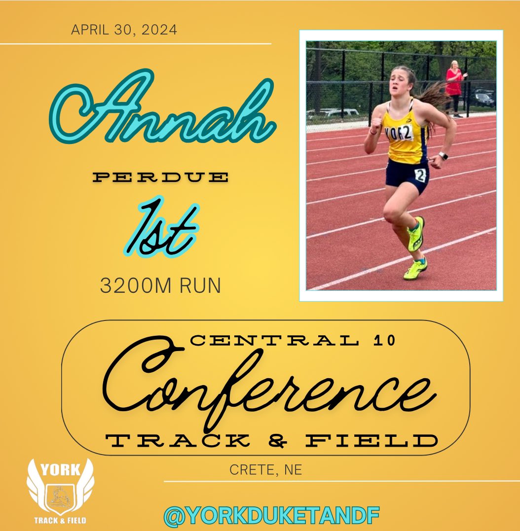 York Track & Field tweet media