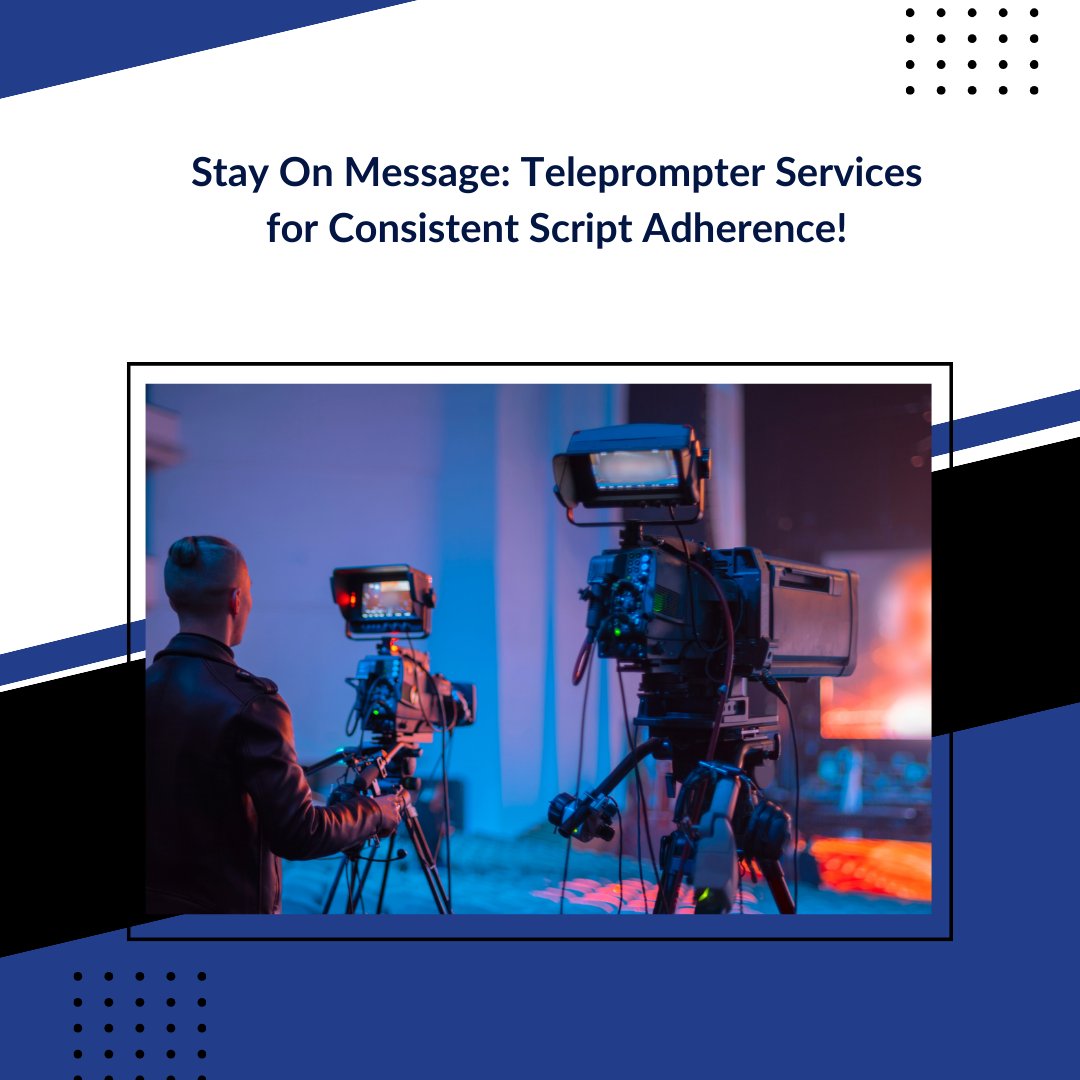 Stay On Message: Teleprompter Services for Consistent Script Adherence!

#VideoProduction #TeleprompterService #Precision #Professionalism #CuttingEdge #ContentDelivery #RevolutionaryTools #SiriusVideoProductions #EnhancedPerformance #EfficiencyBoost