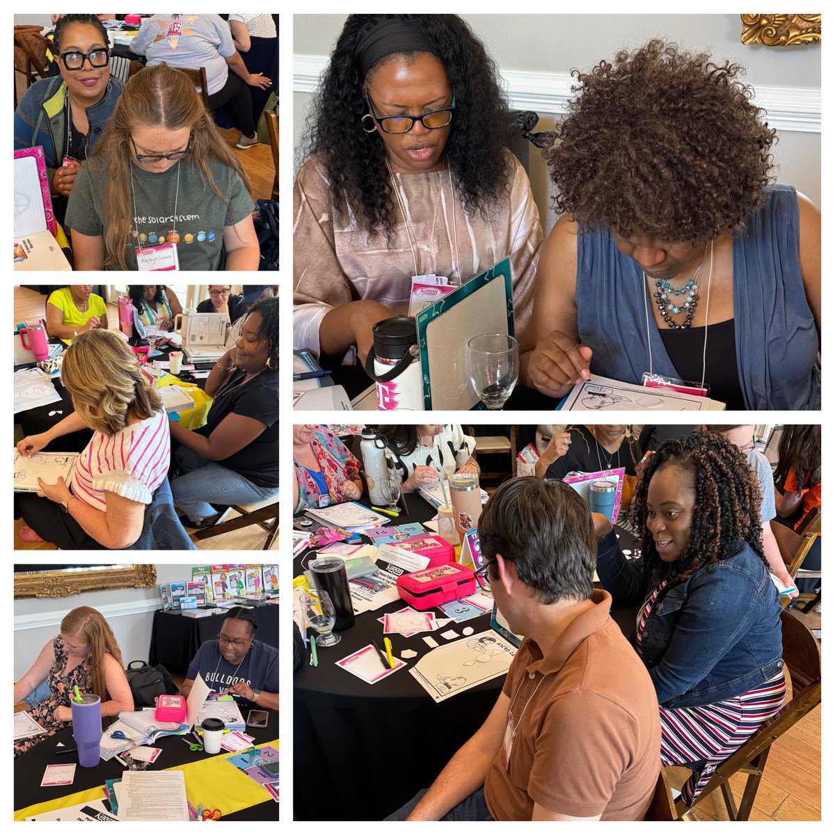 I have the BEST job in the world! Today I worked again with @_Wakecounty instructional leaders in our @KaganOnline Cooperative Learning Day 4 workshop in Cary, North Carolina! Their verbal directions and active listening skills were AMAZING during the structure MatchMine!