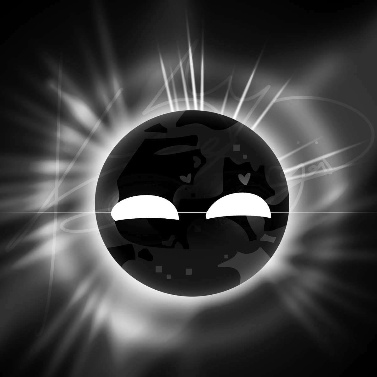 old solar eclipse art i never finished
#solarballs
