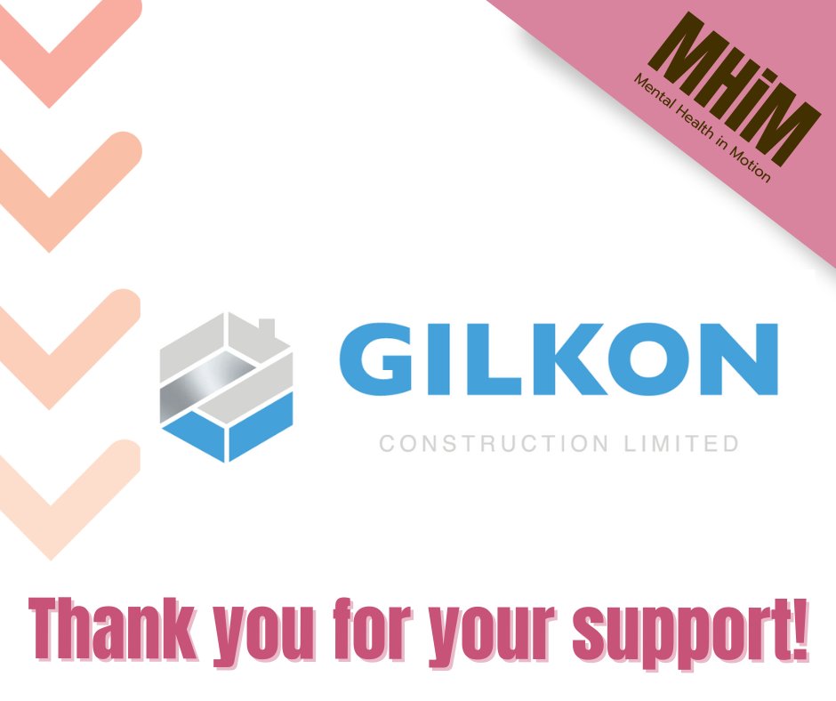 A ✨HUGE✨ shout out to Gilkon Construction for supporting Mental Health in Motion! 🙌 All donations go to helping community mental health programs. Register your team or donate today! bit.ly/49oA2gn