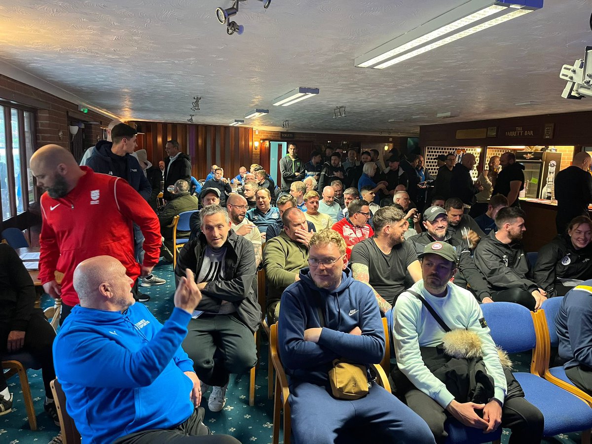 A packed house for Mike Phelan tonight
